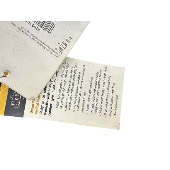 Urban Patrol - Pants Adult Blue LEO First Responder Police Cargo 3200 BDU 30 - Picture 7 of 9